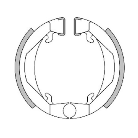 Zapata de freno POLINI For Race 80x18mm