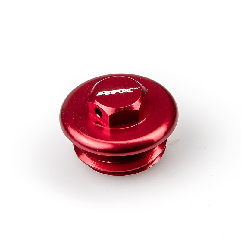 Tapón de cárter de aceite RFX Race - rojo