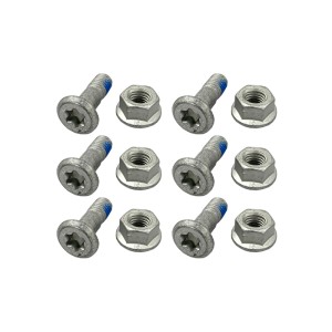 Kit de tornillería para corona RFX Race M8x25mm - 6 Unidades