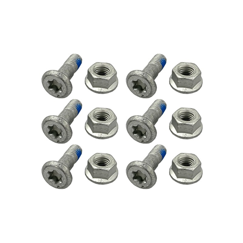 Kit de tornillería para corona RFX Race M8x25mm - 6 Unidades