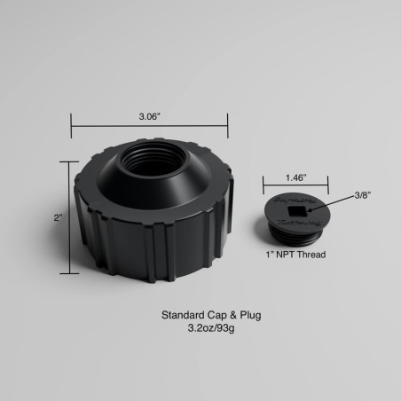 TUFF JUG estándar con tapón central