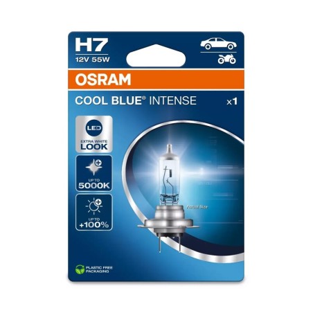 Lámpara OSRAM Cool Blue Intense H7 12V / 55W - 1 ud