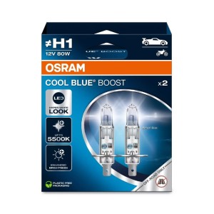 Lámpara OSRAM Cool Blue Boost H1 12V / 80W - 2 uds