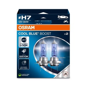 Lámpara OSRAM Cool Blue Boost H7 12V / 80W - 2 uds