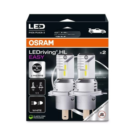Lámpara OSRAM LEDriving HL Easy H4 / H19 12V