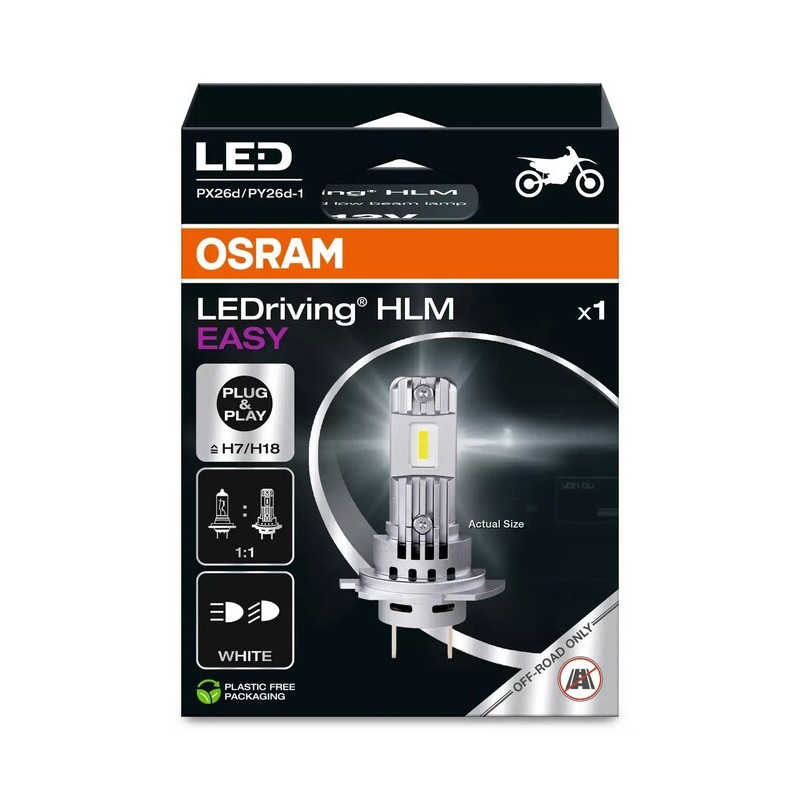 Lámpara OSRAM LEDriving HL Easy H7 / H18
