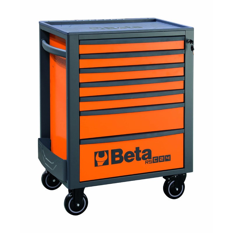 Carro de taller móvil BETA de 7 cajones con 248 herramientas