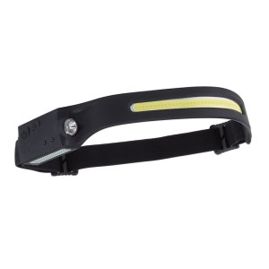 Linterna frontal LED COB DRAPER recargable 2 en 1 con sensor de ond...