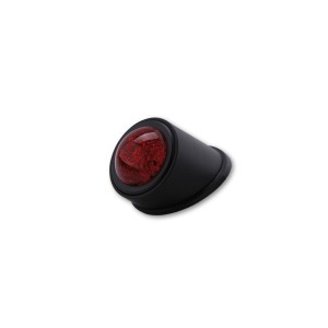 HIGHSIDER smart LED taillight OLD SCHOOL TYP1, black, red glass, E-...