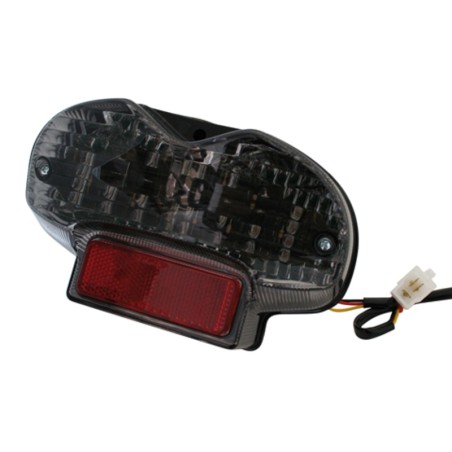 HIGHSIDER smart LED taillight with tinted glass, SUZUKI GSF 600 Ban...