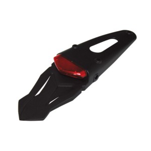 HIGHSIDER smart LED taillight, red glass, with universal rear plast...