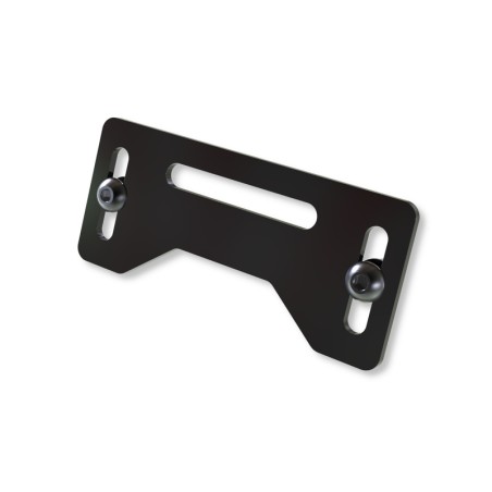 Placa de montaje HIGHSIDER pro - negro - 1 pieza