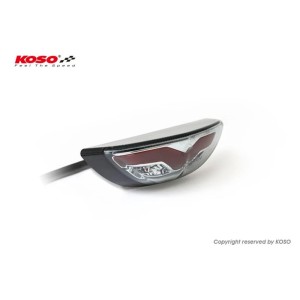 KOSO Led-Taillight, Smoke GT-03, e-mark.