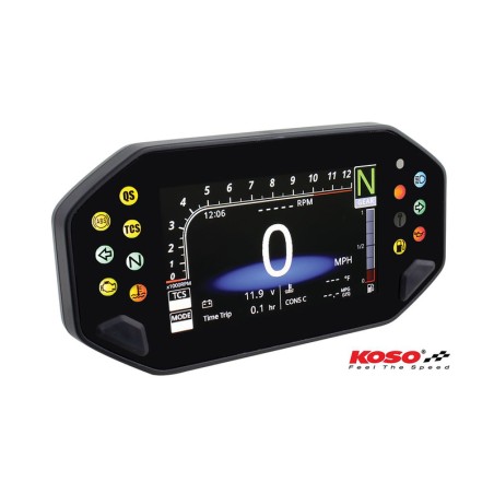 KOSO Digital Multifunction Cockpit, RX-4, MT-07/09, XSR 700/900