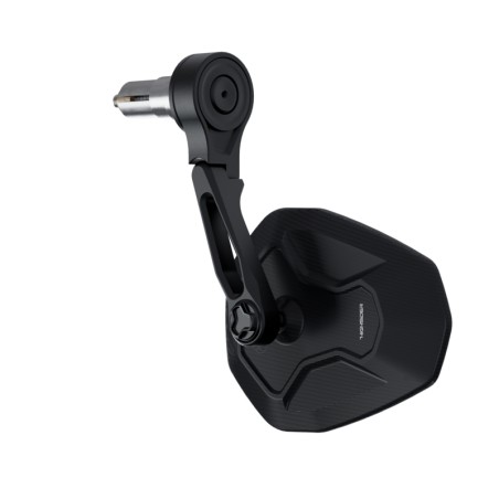 HIGHSIDER Ventura-RS Evo-Short Handlebar End Mirror, Black