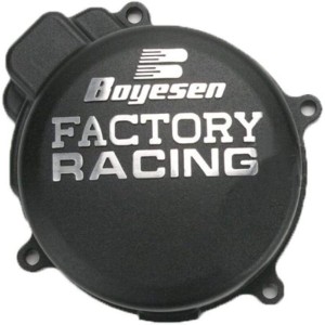 Protector tapa de encendido BOYESEN Factory Racing - negra