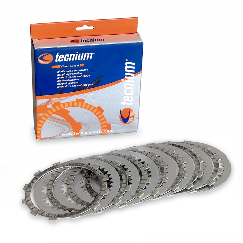 Kit de discos + separadores de embrague TECNIUM