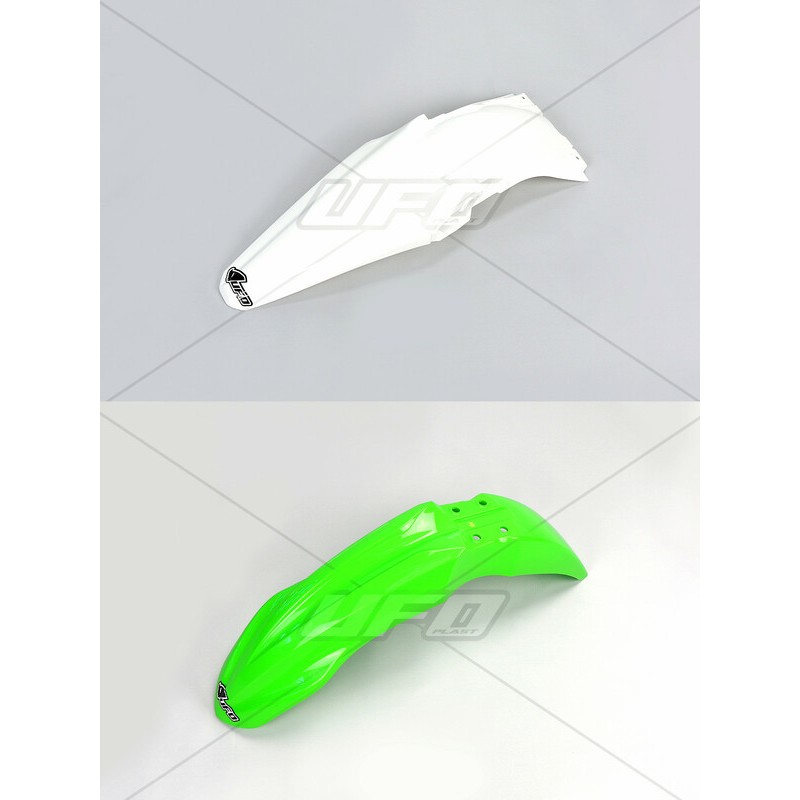 UFO Front & Rear Fender OEM Color Kawasaki KX250F