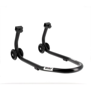 Caballete delantero BIHR Home Track color negro mate y ruedas negras