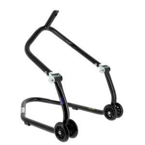 Caballete delantero al chasis BIHR Home Track color negro mate y ru...