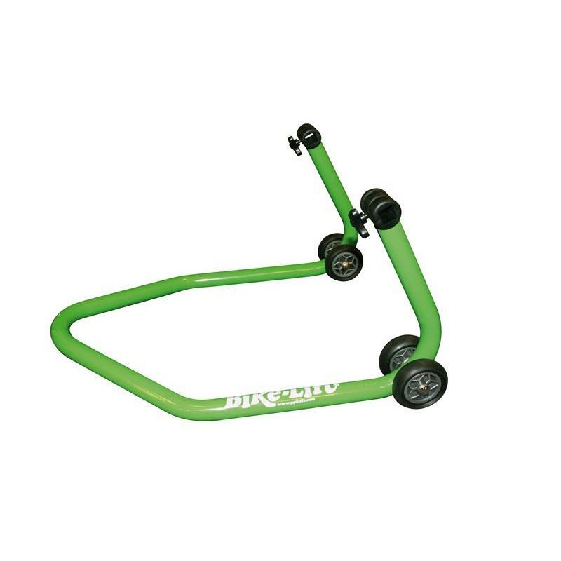 Caballete trasero BIKE LIFT universal verde con soportes en "V"- RS...