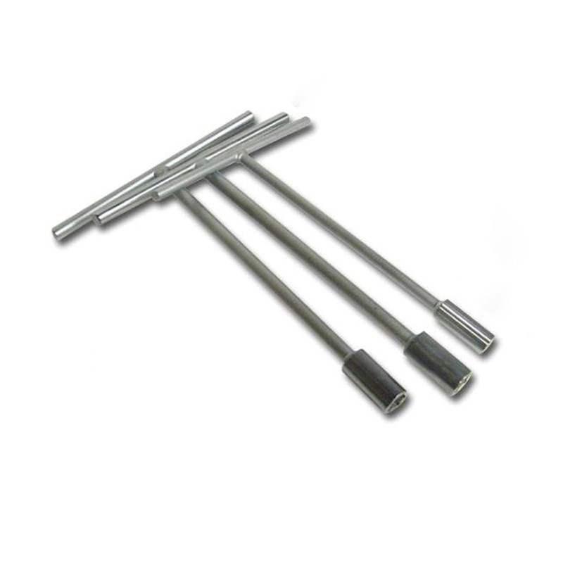 Juego de 3 llaves vaso plana en "T" BIHR