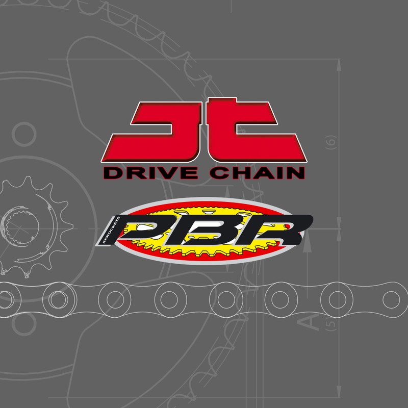 Kit de cadena JT 520HDS 12/49 Standard - corona ultraligero