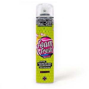 Espuma limpiador antibacteriano MUC-OFF Helmet Foam Fresh Spray 400...