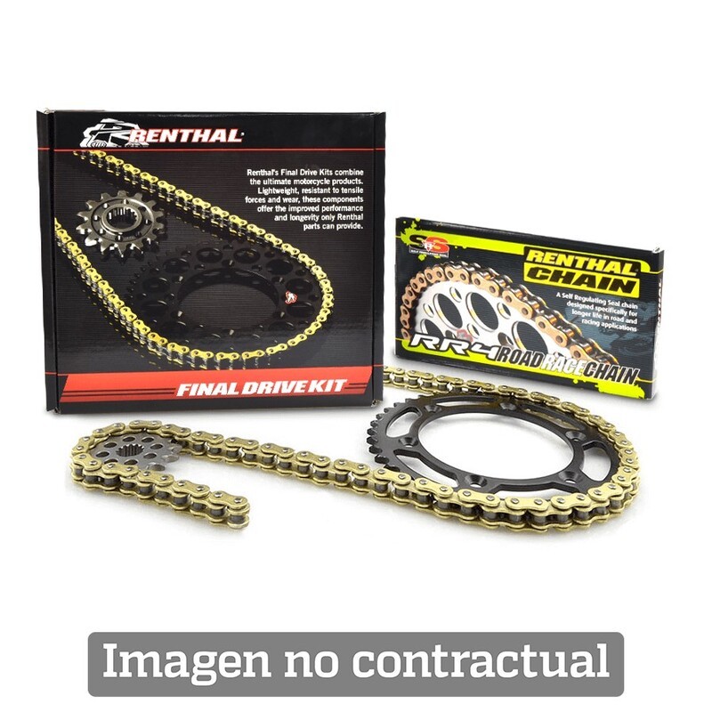 Kit cadena aluminio Renthal 520R3-3 (15-48-114)