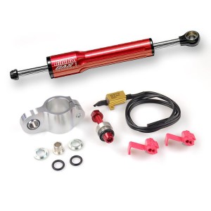 Kit amortiguador de dirección BITUBO rojo montaje OEM - Suzuki GSX-...