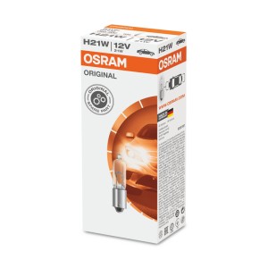 Lámpara OSRAM 64136 - H21W 12V 25W - 10 uds