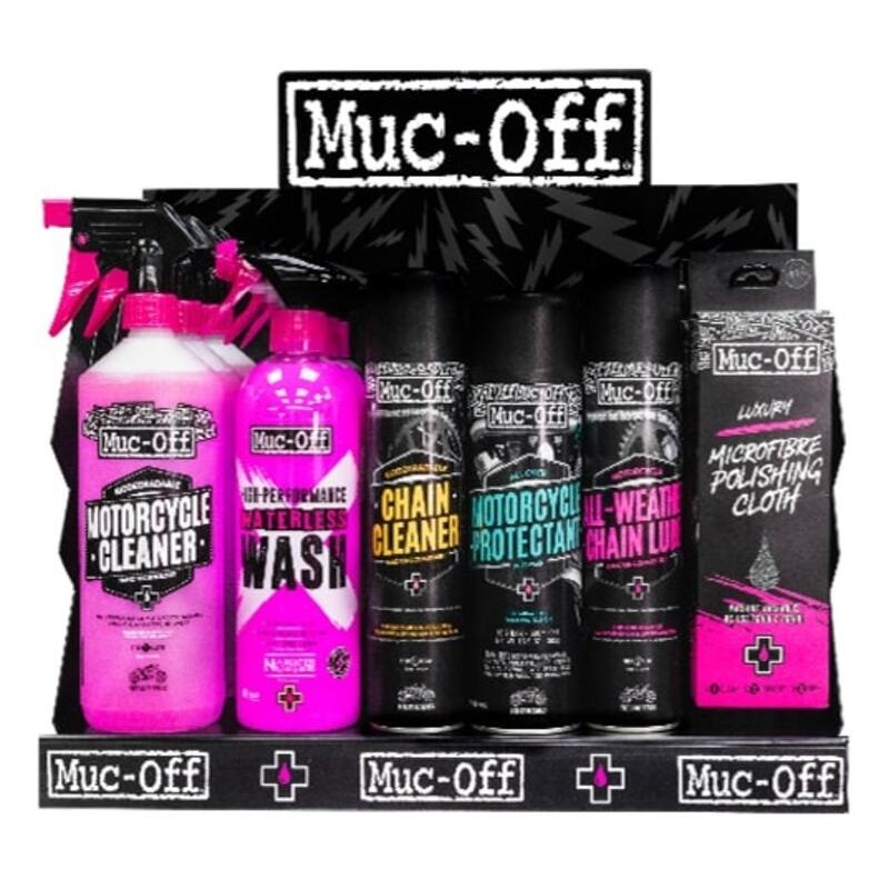 Expositor mural metálico MUC-OFF City Moto