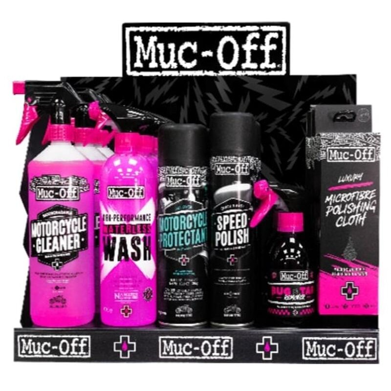 Expositor mural metálico MUC-OFF V-Twin