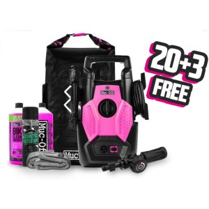 Kit de lavado a presión para moto MUC-OFF - Pack 20 uds + 3 GRATIS