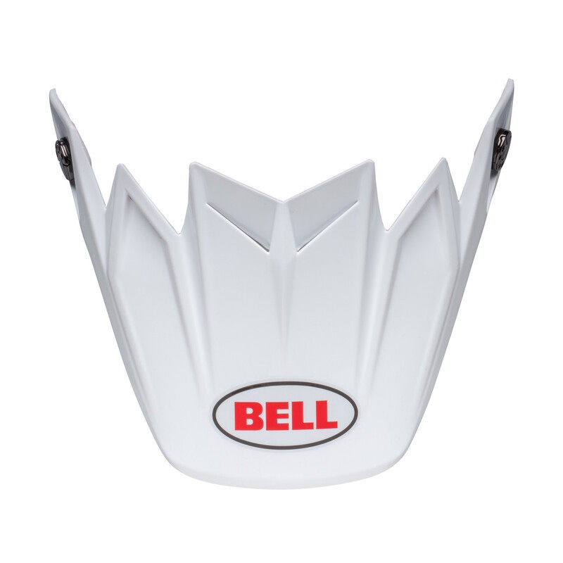 Visera BELL MOTO-9 Flex Hello Cousteau Reef - Blanco