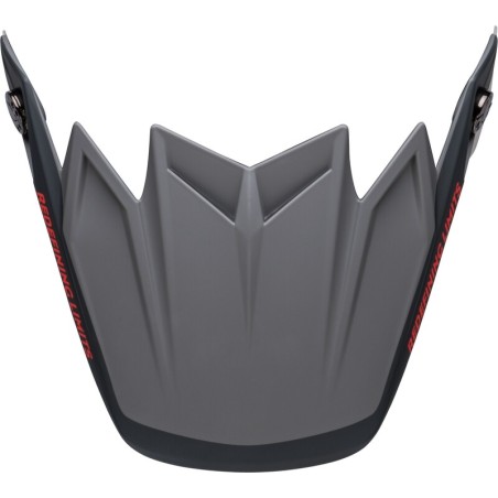 Visera BELL MOTO-9 Flex Seven Vanguard LE - Antracita / Naranja