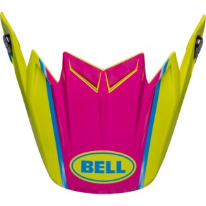 Visera BELL MOTO-9 Flex Sprite - Amarillo / Magenta / Cian