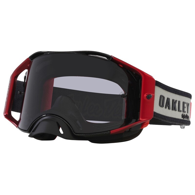Gafas OAKLEY Airbrake MX - TLD Grey Blocks / Lente Ahumado claro