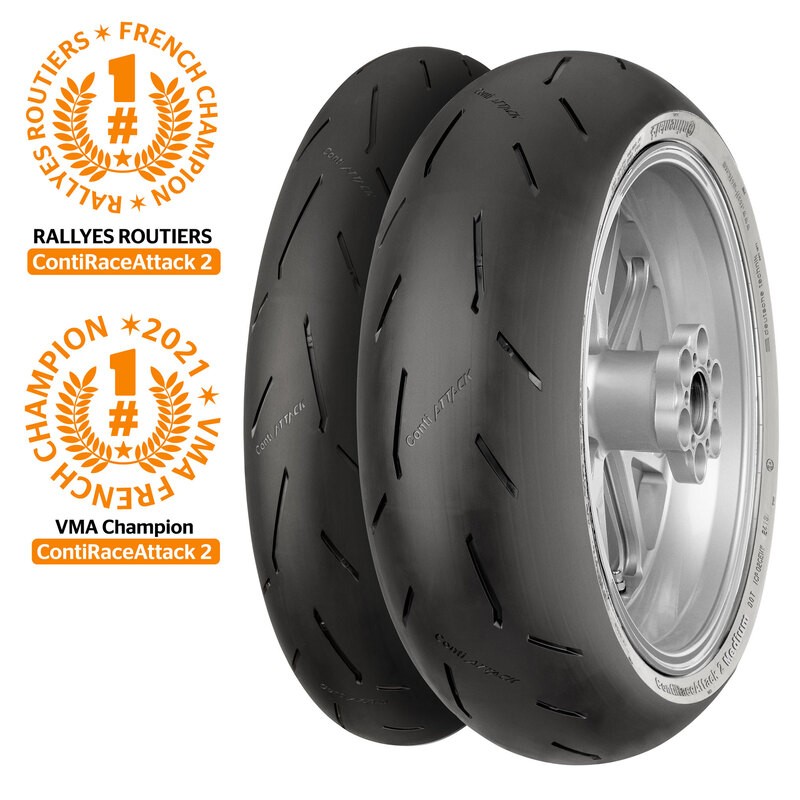 Neumático CONTINENTAL CONTIRACEATTACK 2 MED 120/70 ZR 17 M/C 58W TL
