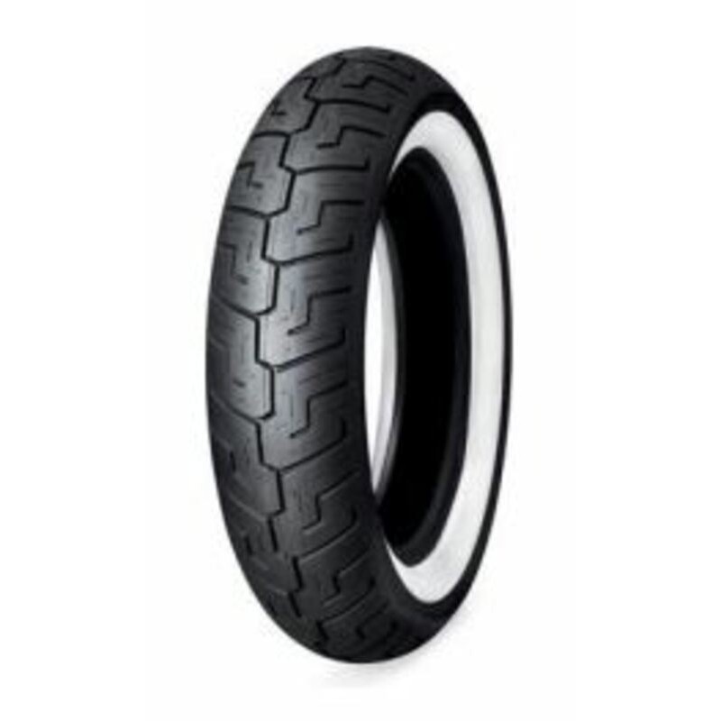 Neumático DUNLOP D401F WWW (HARLEY-D) Banda blanca ancha 100/90-19 ...