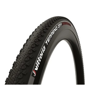 Neumático Vittoria Terreno Dry 700x38c Gravel flanco gris G2.0