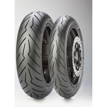 Neumático PIRELLI DIABLO ROSSO SCOOTER (F/R) 100/90-10 56J TL