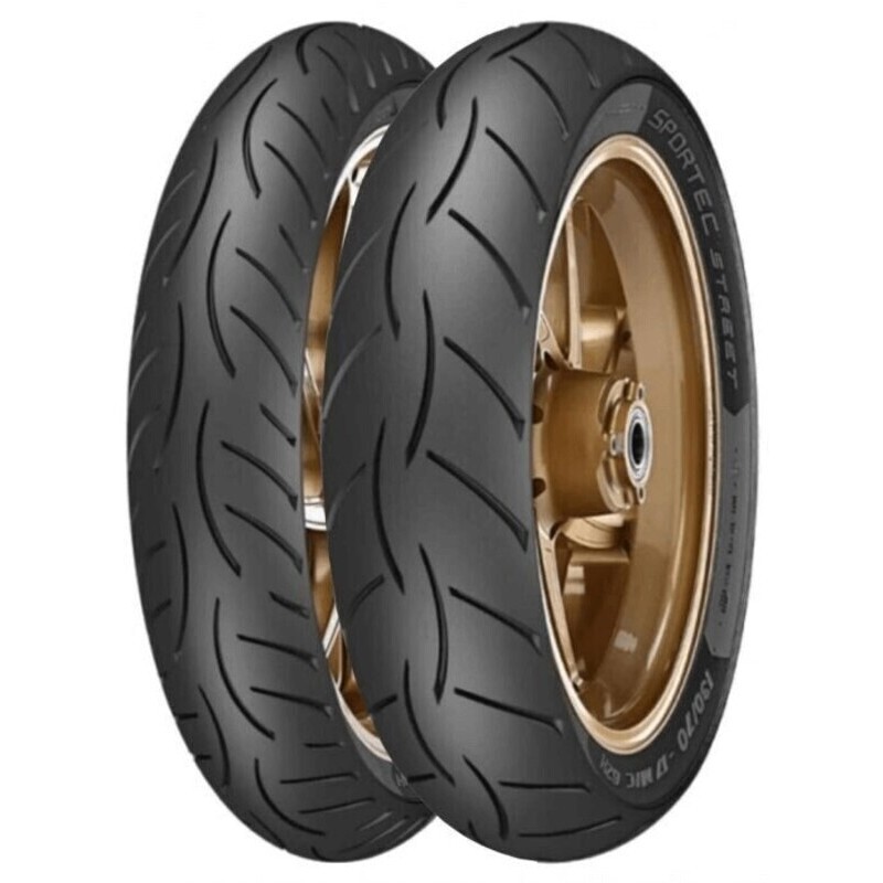 Neumático METZELER SPORTEC STREET 2 100/80-14 M/C 48S TL