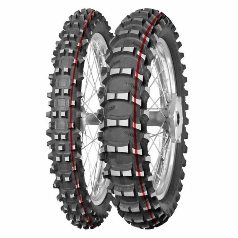 Neumático MITAS TERRA FORCE-MX SAND 80/100-21 NHS 51M TT SAND RED RED