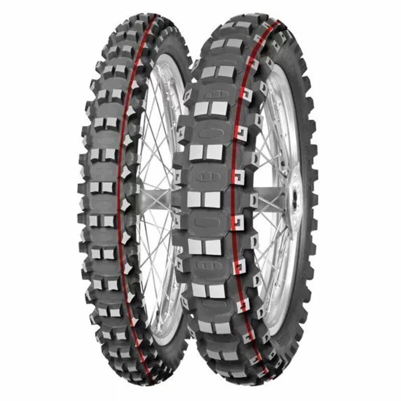 Neumático MITAS TERRA FORCE-MX MH 90/90-14 NHS 46M TT PIT CROSS RED