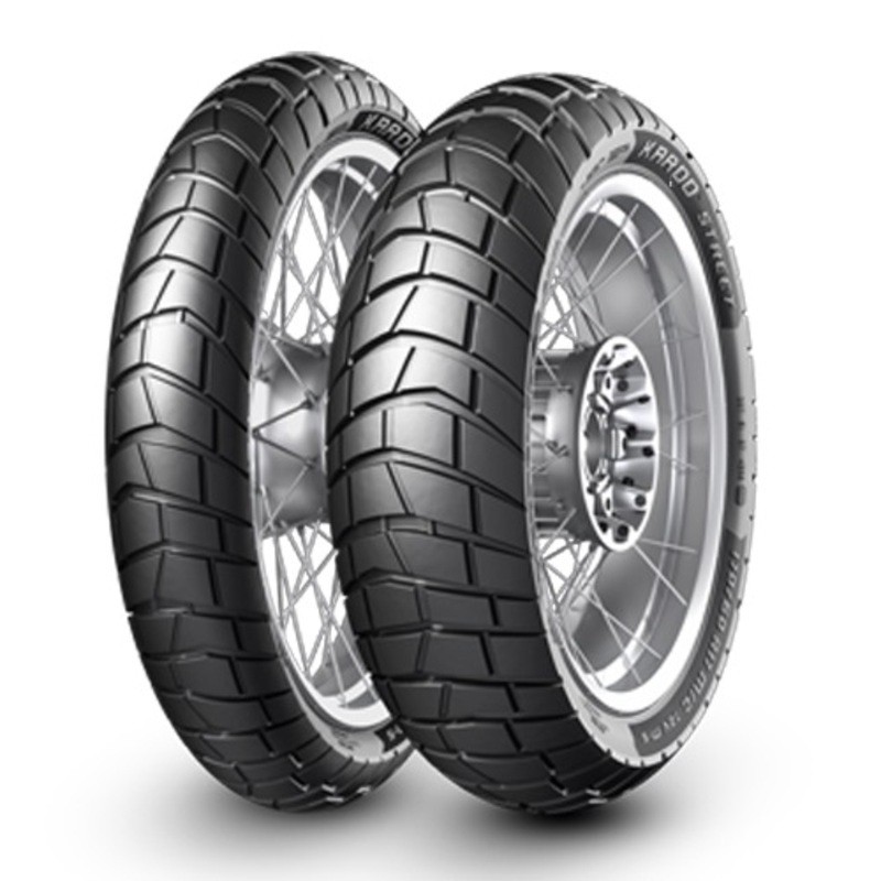 Neumático METZELER KAROO STREET (F) 110/80 R 19 M/C 59V TL M+S
