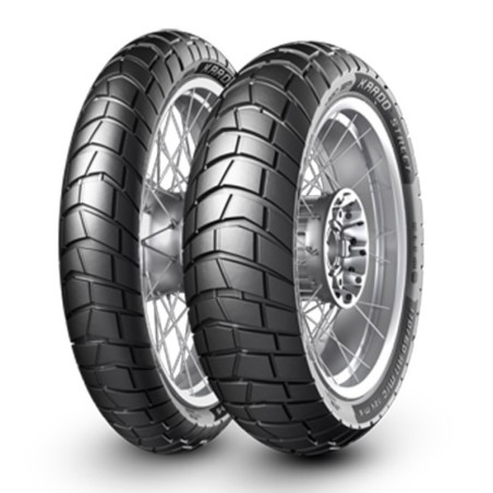 Neumático METZELER KAROO STREET (F) 110/80 R 19 M/C 59V TL M+S