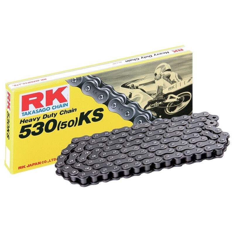 Cadena RK 530KS con 116 eslabones negro