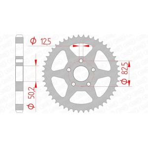 Corona AFAM acero estándar 92803 - Paso 530