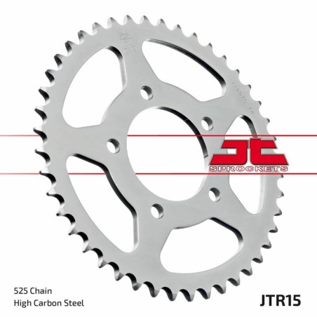 Corona JT SPROCKETS de acero 15 - 525